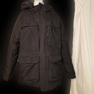 Men's Helly Hansen windchill  Black Hooded parka